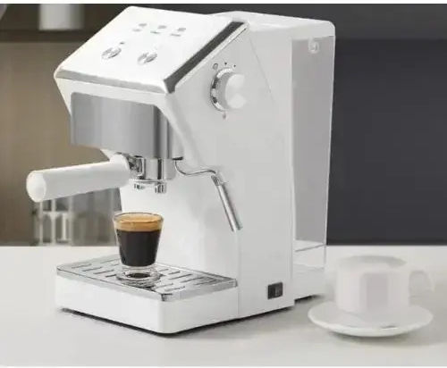 Hoomei Automatic Espresso Machine 1050W Pressure 15bar White HM-5785W