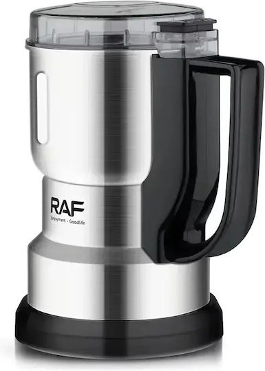 Raf Electric Coffee Grinder 350W for 350gr Beans Blue