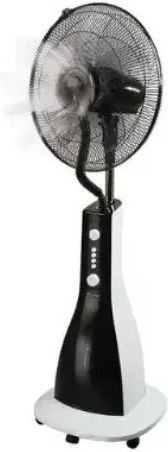 Hoomei Misting Fan 90W with 40cm Diameter Remote Control Black