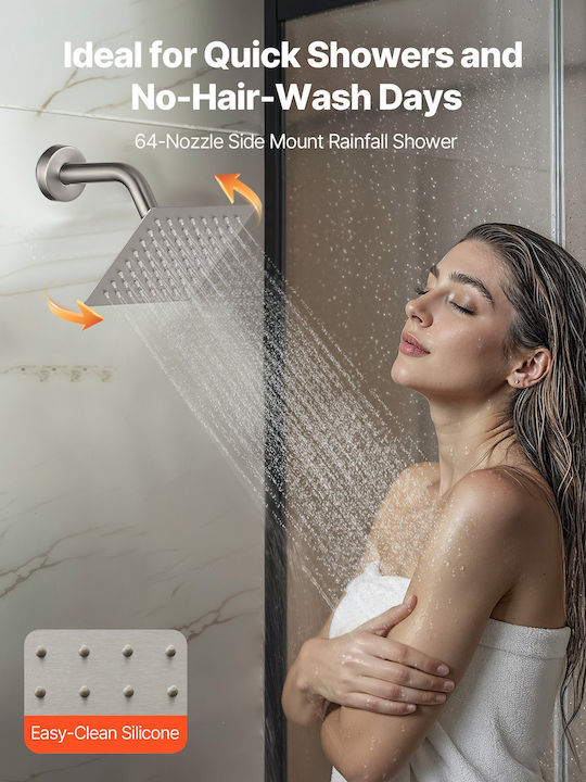 Vevor Coloană de duș fără Baterie Bronz