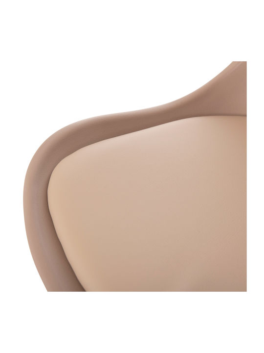 Vegas Kitchen Polypropylene Chair Cappuccino 46x58x82cm
