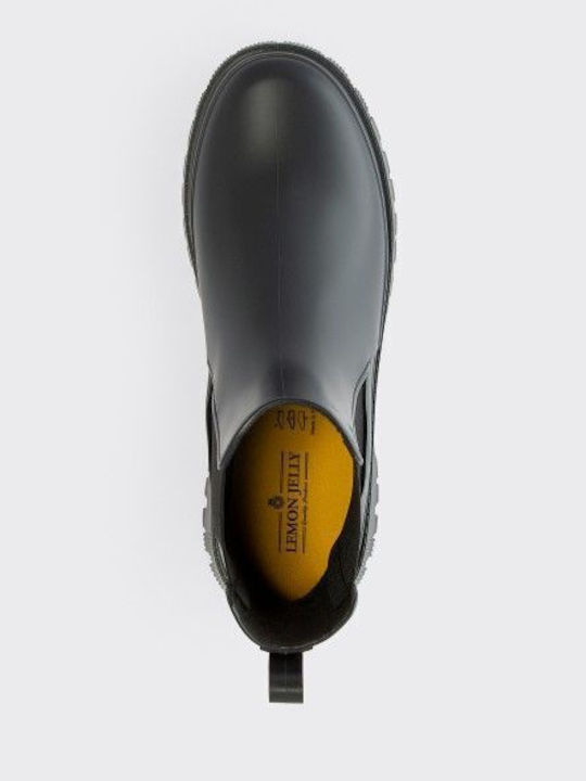 Women's Short Wellies Black