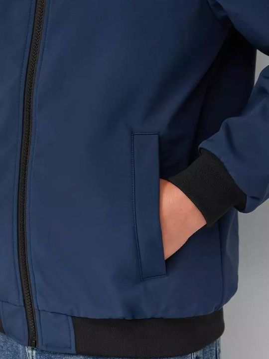 Kids' Sports Jacket with Lining Blue