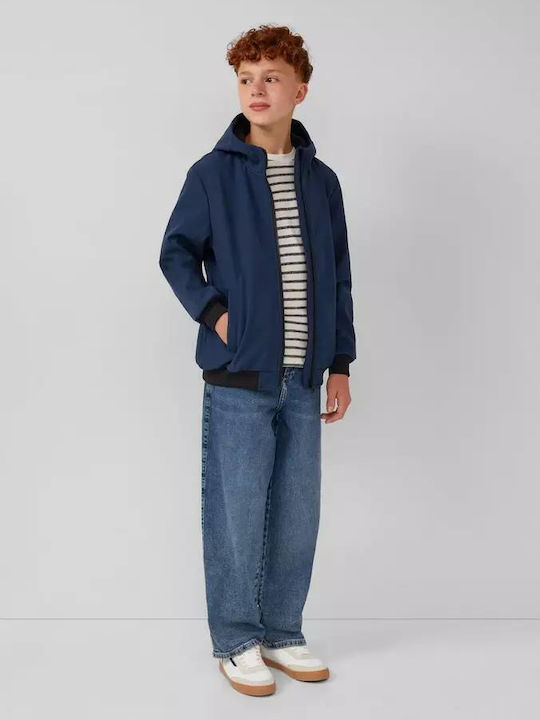Kids' Sports Jacket with Lining Blue