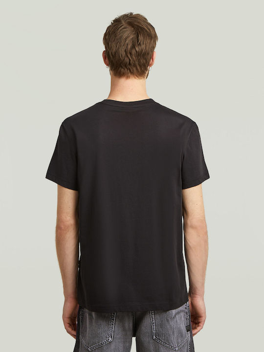 Print R T-shirt Black