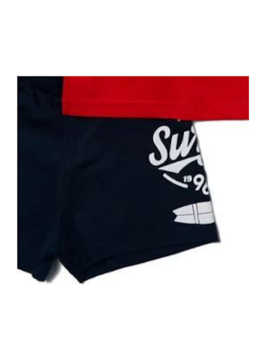 Kids' Set with Pants Winter 2pcs Red