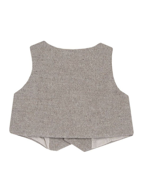 Kids' Set with Pants Winter 2pcs Beige