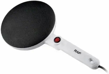 Raf R.5208 Κρεπιέρα 20cm Λευκή 650W