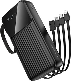 Borofone BJ76A Baterie Externă MagSafe 20000mAh 15W Power Delivery / Quick Charge Neagră
