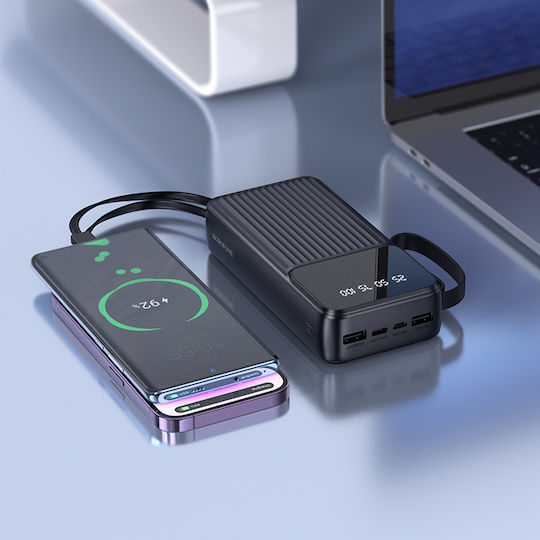 Borofone BJ76A Baterie Externă MagSafe 20000mAh 15W Power Delivery / Quick Charge Neagră