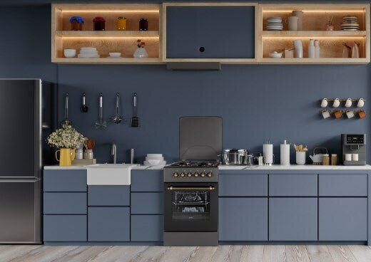 MPM Cooker 58lt W50cm. Black