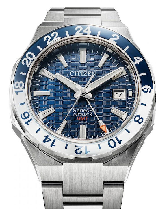 Citizen Series 8 Men's Watch 41mm Automatic with Silver Metal Bracelet