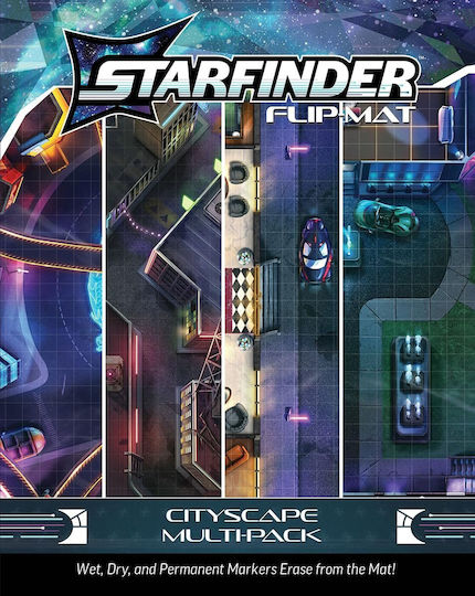 Starfinder Flip-mat Stadtansicht Mehrfachpack