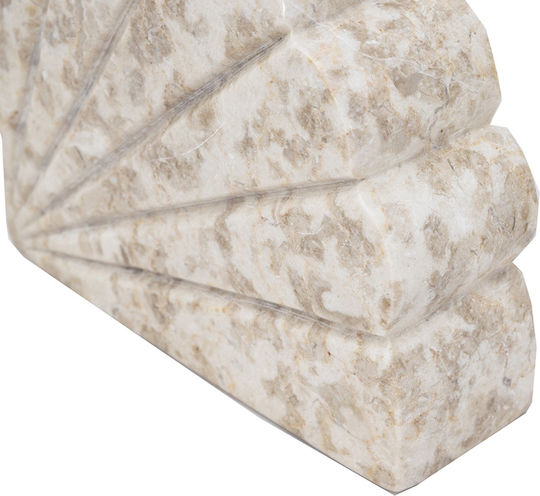 Stone Bookend in Beige Color 2pcs 15x5x30cm