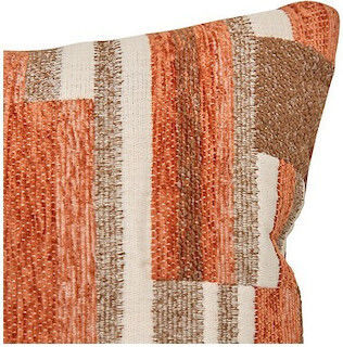 Atmosphera Μαξιλάρι Jacquard Πορτοκαλίαλί 30x50εκ. Atmosphera Μαξιλάρι Jacquard Πορτοκαλίαλί 30x50εκ.
