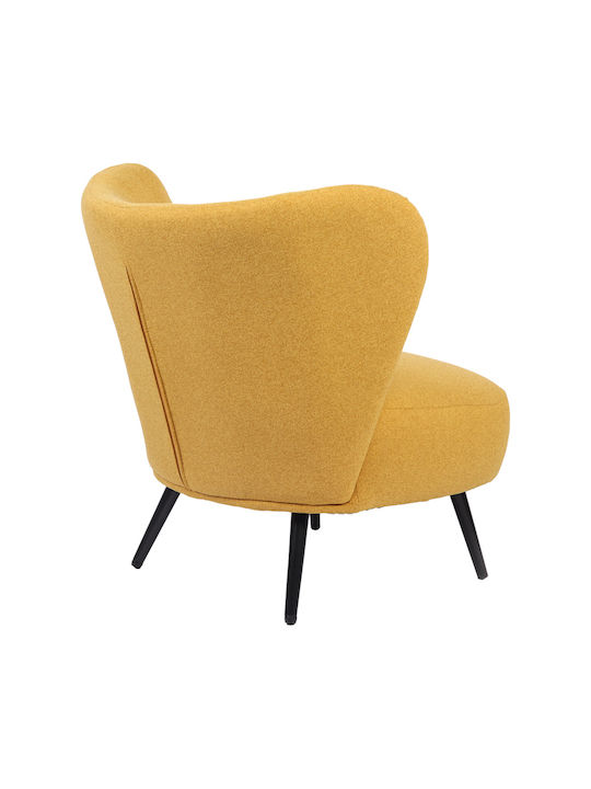 Nagreta Ohrensessel Yellow 77x73x74cm