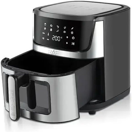 Raf Air Fryer 9lt Ασημί R.5395