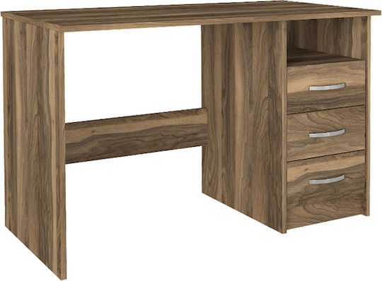 Γραφείο Eldoris Ξύλινο Καρυδί 120x60x75εκ.