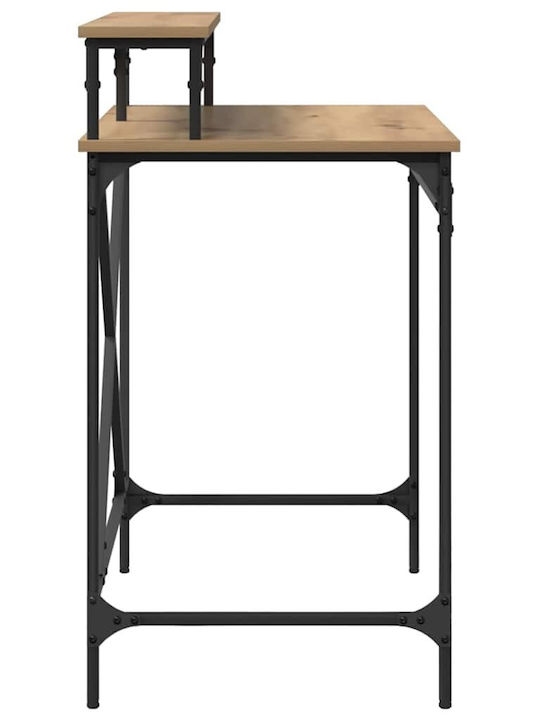 Computer Büro Artisan Holz Artisan Oak mit Metallbeinen 80x50x90cm