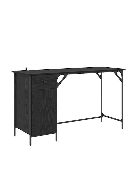 Computer Büro Holz Black Beech 131x48x75cm
