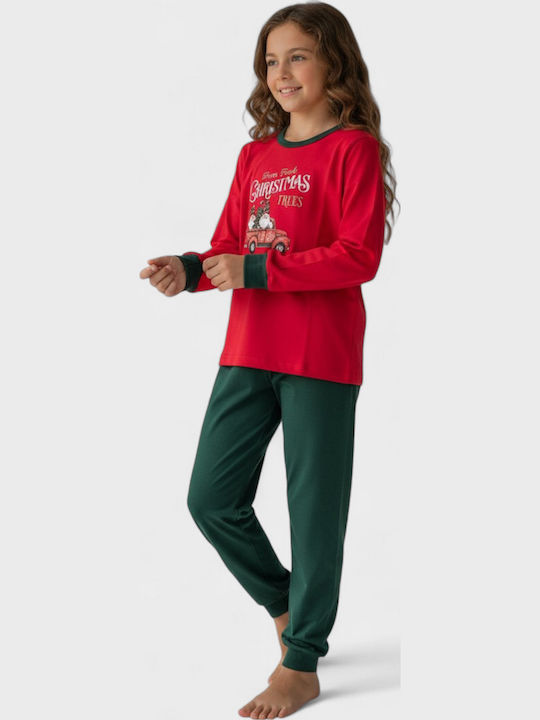 Nina Club Kids' Pajamas Winter Red