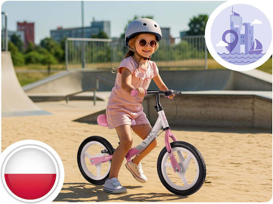 Ricokids Παιδικό Ποδήλατο Ισορροπίας Γκρι