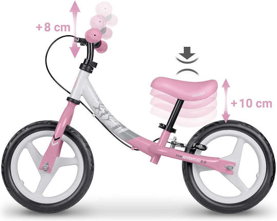 Ricokids Παιδικό Ποδήλατο Ισορροπίας Γκρι