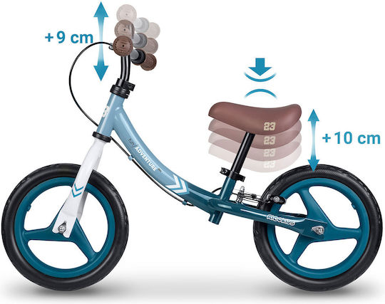 Ricokids Παιδικό Ποδήλατο Ισορροπίας Μπλε