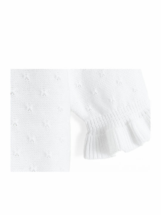 Kids Cardigan White
