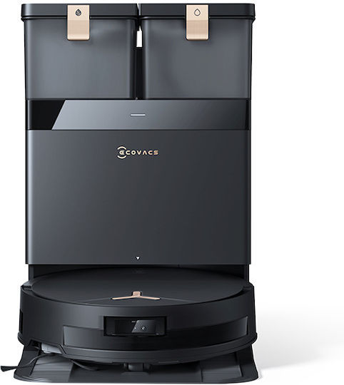 Ecovacs DEEBOT T50 Max Pro Omni Gen 2 Σκούπα Ρομπότ με Χαρτογράφηση Laser & Απορρόφηση 18500Pa Μαύρη