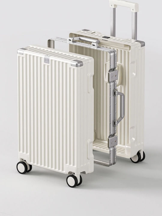 Kinder Reisekoffer Ride-on Handgepäck 20" Sitz Kind 36x27x55cm Abs+pc Aluminiumrahmen 8 Räder Spinner 360° Grün
