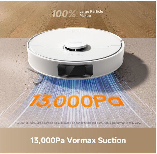 Dreame D20 Plus Aspirator Robot cu Cartografiere Laser și Putere de Aspirație 13000Pa Alb