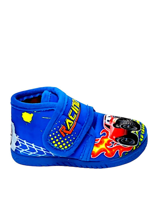 Kids Slippers Boots Blue