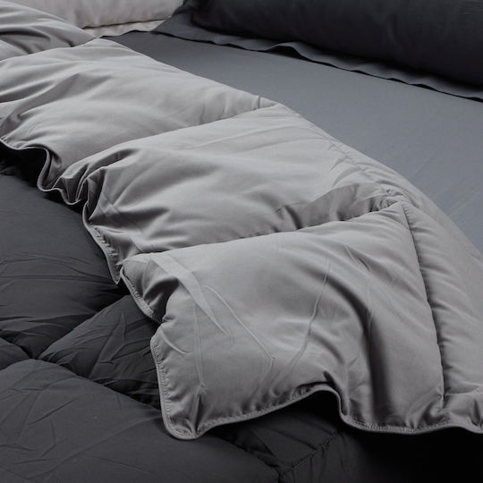Das Home Super-dublu 220x240cm 9693 Happy Black, Grey Das Home Super-dublu 220x240cm 9693 Happy Black, Grey