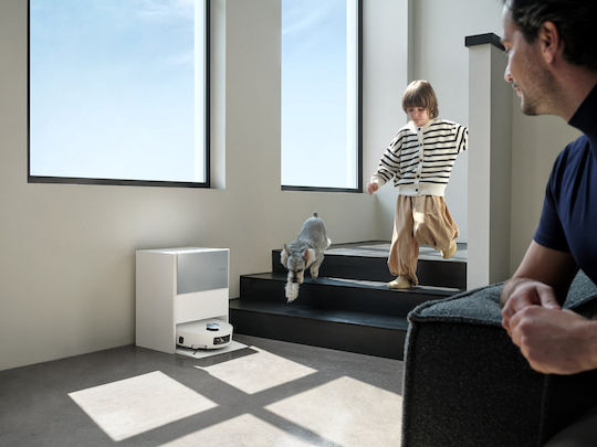 Aqua10 Ultra Roller Complete Σκούπα Ρομπότ με Χαρτογράφηση Laser & Απορρόφηση 30000Pa Λευκή