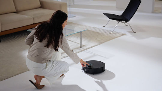 Mova Z60 Ultra Roller Complete Σκούπα Ρομπότ με Χαρτογράφηση Laser & Απορρόφηση 28000Pa Μαύρη