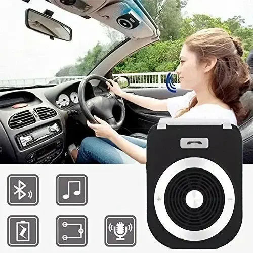 Kit Bluetooth Auto Wireless Hands-Free Bt Speakerphone