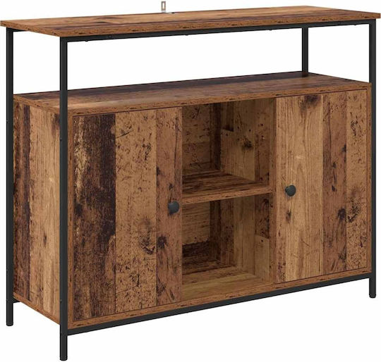 Sideboard Wooden Old Wood 100x35x80cm