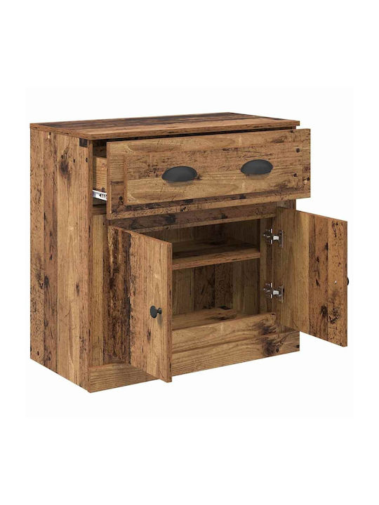 Μπουφές Ξύλινος Παλιό Ξύλο 70x35.5x67.5cm