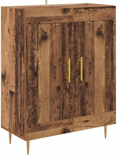 Sideboard made of Wood & Metal Old Wood 69.5x34x90cm