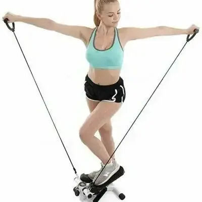 Mini Stepper με Λάστιχα Εκγύμνασης
