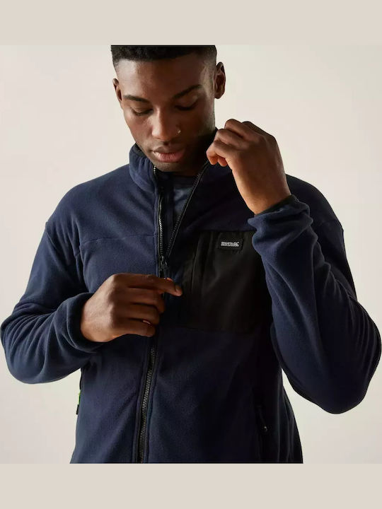Cardigan Fleece Regatta Frankie Full Zip Bleumarin Bleumarin