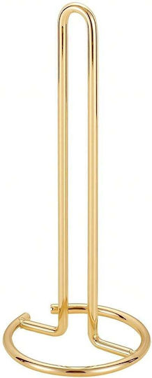Metallic Gold Paper Towel Holder 31cm