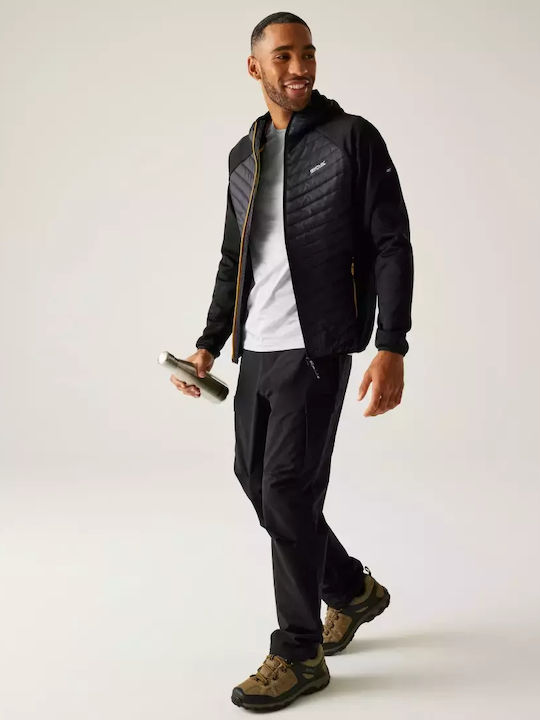 Ανδρικό Μπουφάν Regatta Anderson Hybrid Black Μαύρο