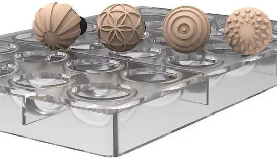 Silikomart Decorating Mold from Plastic 3.1cm