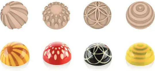Silikomart Decorating Mold from Plastic 3.1cm
