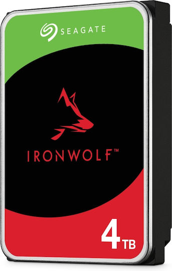 Seagate Ironwolf Nas 4TB HDD Hard Drive 3.5" SATA III 5400rpm with 256MB Cache for NAS ST4000VN006