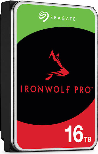 Seagate IronWolf Pro 16TB HDD Hard Drive 3.5" SATA III 7200rpm with 256MB Cache for NAS ST16000NT001