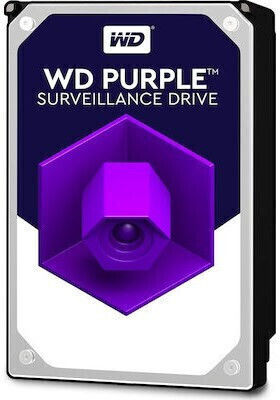 Western Digital Purple 1TB HDD Σκληρός Δίσκος 3.5" SATA III 5400rpm με 64MB Cache για Καταγραφικό WD11PURZ