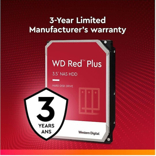 Western Digital Red Plus 12TB HDD Hard Disk 3.5